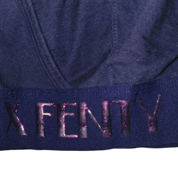 Savage X Fenty Navy Blue Forever Savage Bralette 2X - Picture 3 of 4